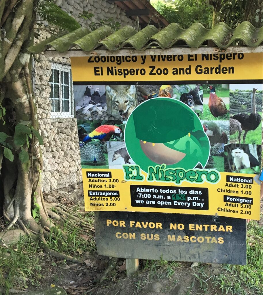 ZOOLOGICO EL NISPERO